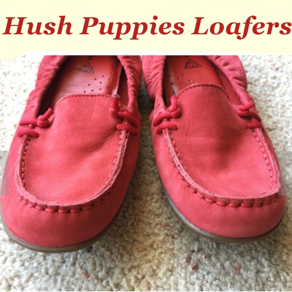 Hush Puppies Loafers in Red